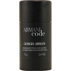 Armani Code For Men. Alcohol Free Deodorant Stick